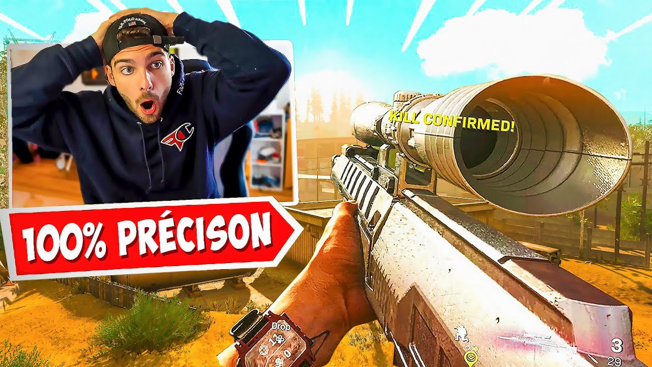 100% PRÉCISION.. SUR WARZONE
