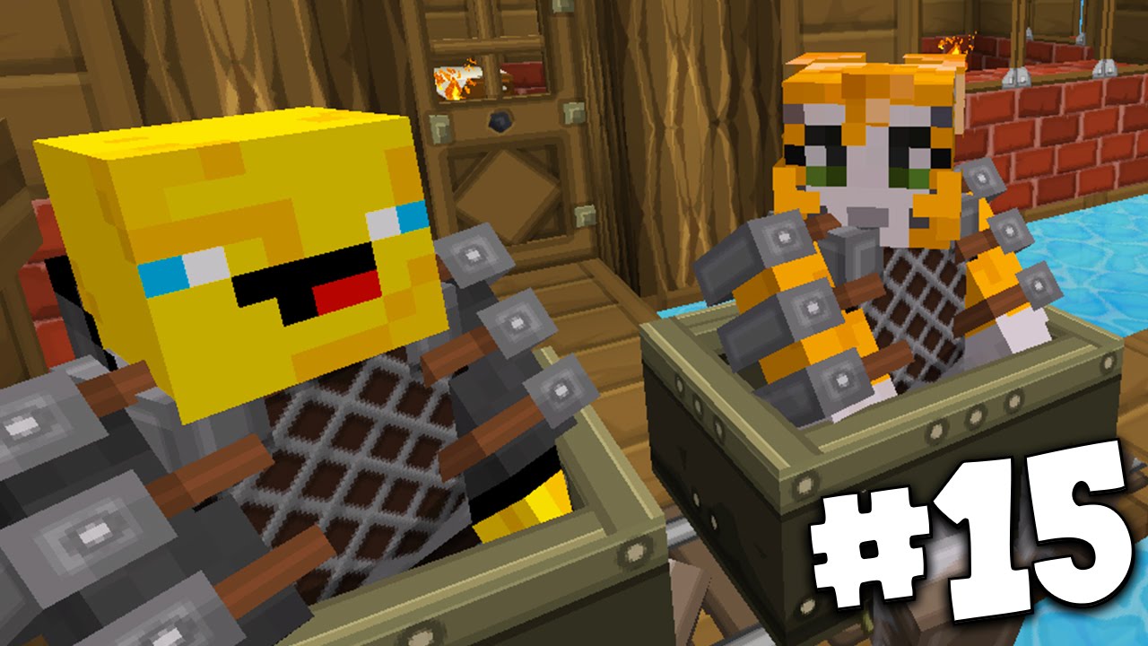 Minecraft - TIME TRAVELLERS! - TRAIN STATION! #15 W/Stampy & Ash!