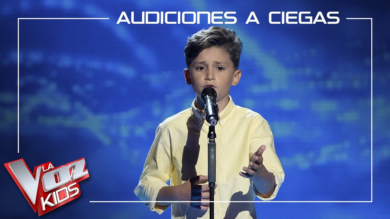 Carlos Higes canta 'This is me' | Audiciones a ciegas | La Voz Kids Antena 3 2022