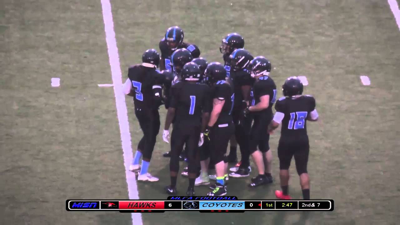 7 Minute Unedited Minor League Football Play by Play (Video)