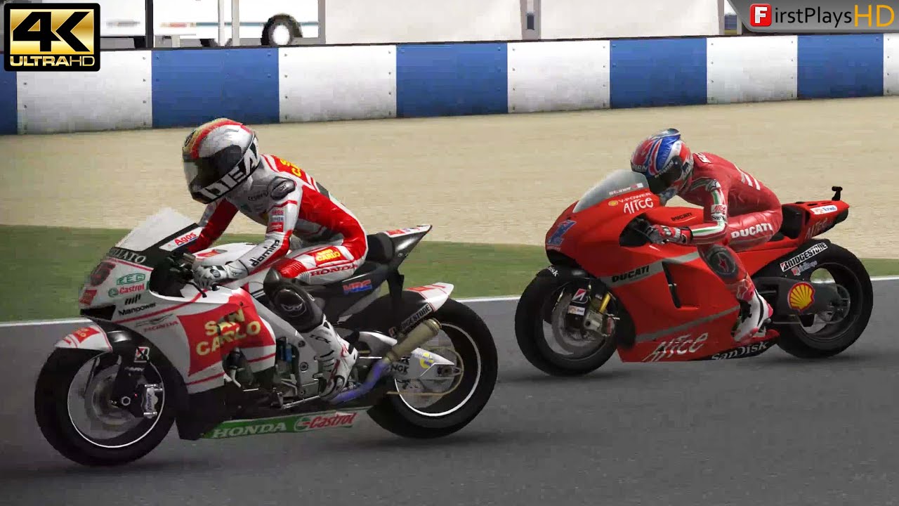 MotoGP '08 (2008) - PC Gameplay 4k 2160p / Win 10
