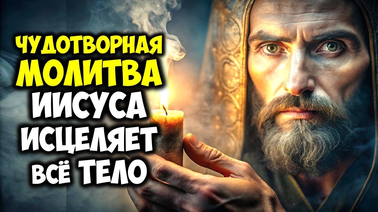 ЧУДОТВОРНАЯ МОЛИТВА ИИСУСА ИСЦЕЛЯЕТ ВСЁ ТЕЛО! Помолись и БОЛЕЗНЬ НАЧНЕТ ОТСТУПАТЬ ПРЯМО СЕЙЧАС