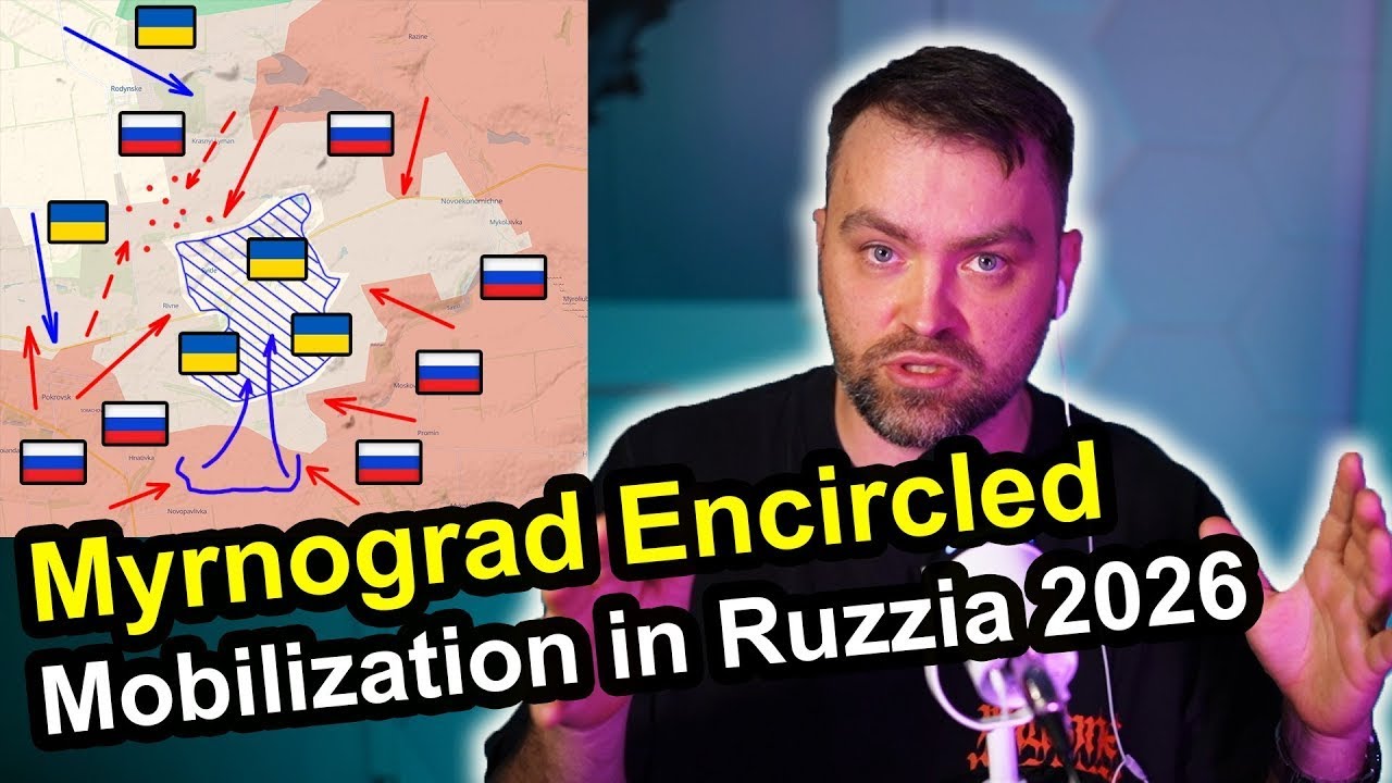 Обновление из Украины | Мирноград окружен (подтверждено) | Путин призвал к мобилизации в 2026 год...