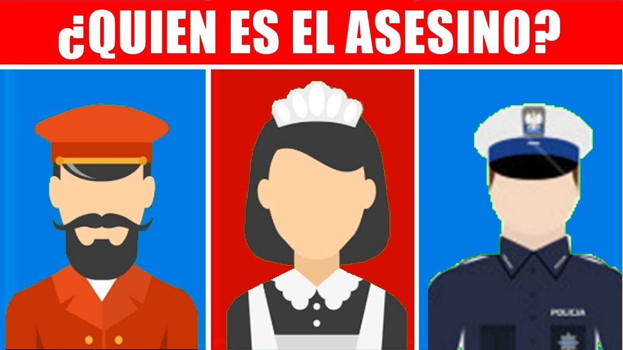 #134: QUIEN ES EL ASESINO? ACERTIJOS CRIMINALES | Juegos Mentales difíciles de responder