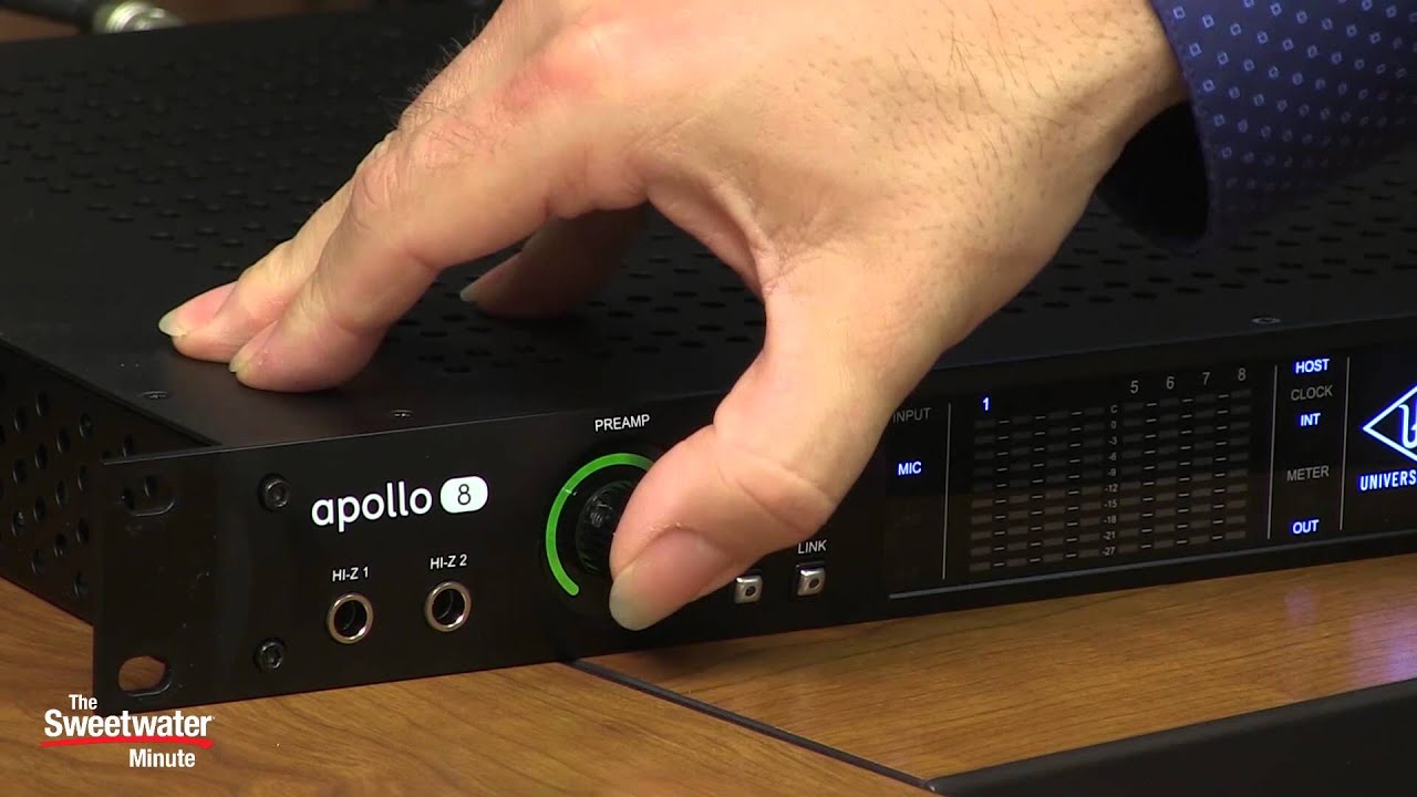 Universal Audio Apollo 8 Thunderbolt Interface Review by Sweetwater Sound