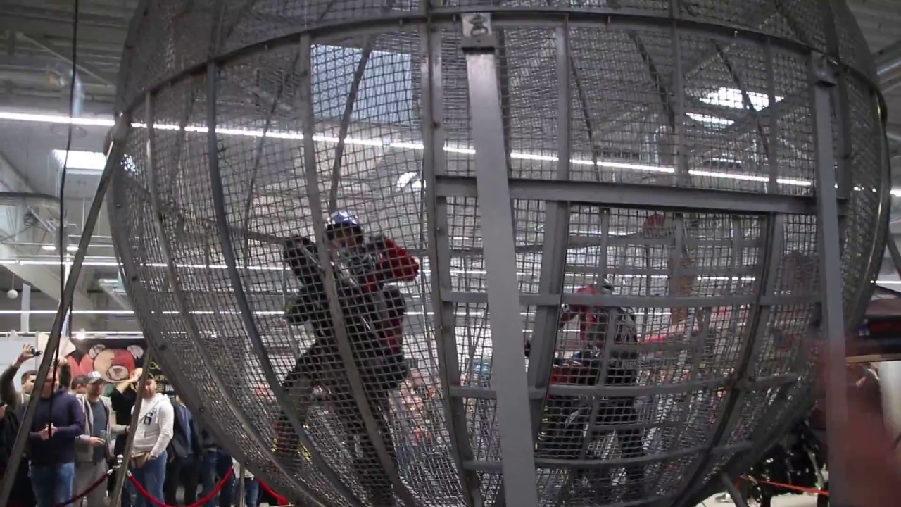 Globe of Death - Warsaw Motorcycle Show 2018 - film by Arek Uriasz