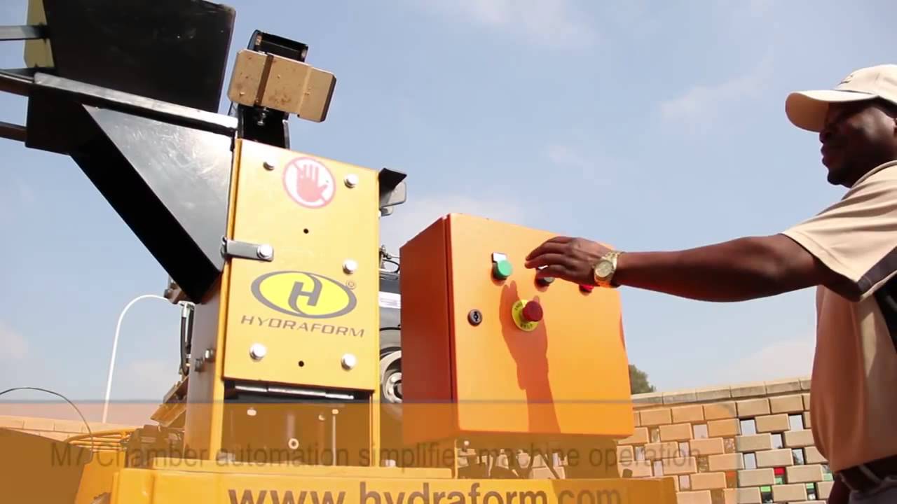 Hydraform M7MI SUPER AUTOMATED Interlocking Block Making Machine ~ITAVA