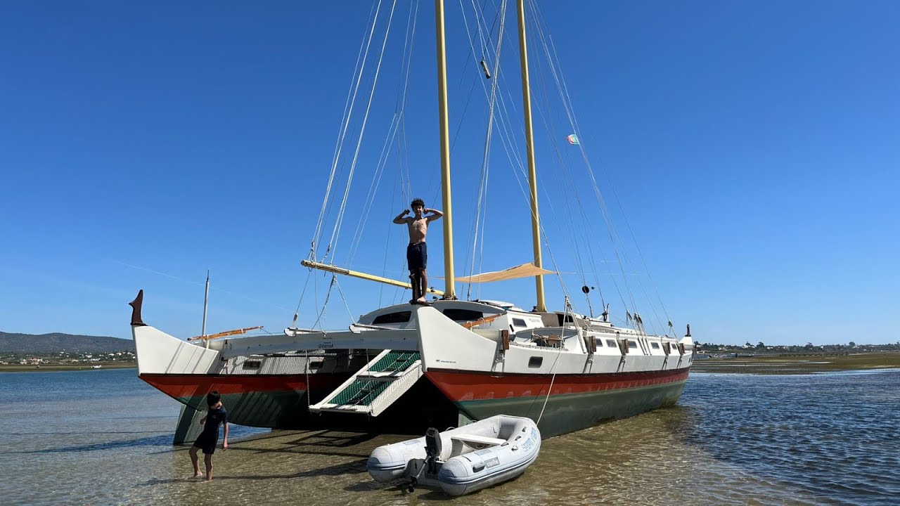 Exploring Wharram Designs' Pahi 63' 'Spirit of Gaia' in Portugal with Designer, Hanneke Boon