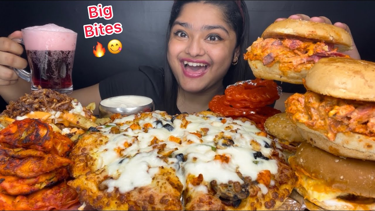 CHEESIEST CHICKEN PIZZA 🍕 CHICKEN SHAWARMA BURGERS 🍔 TANDOORI MOMOS 🥟 ANIMAL STYLE FRIES & IMARTI