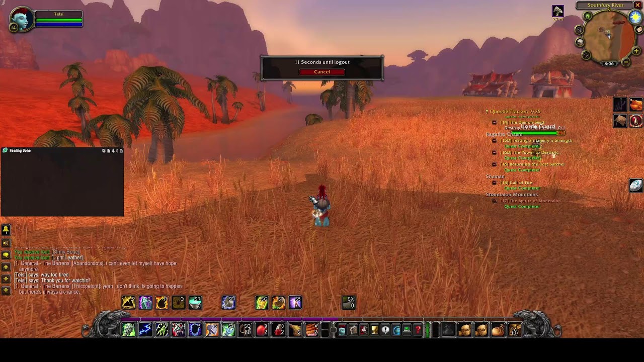 day 2 troll shaman trying to dungeon ?lag