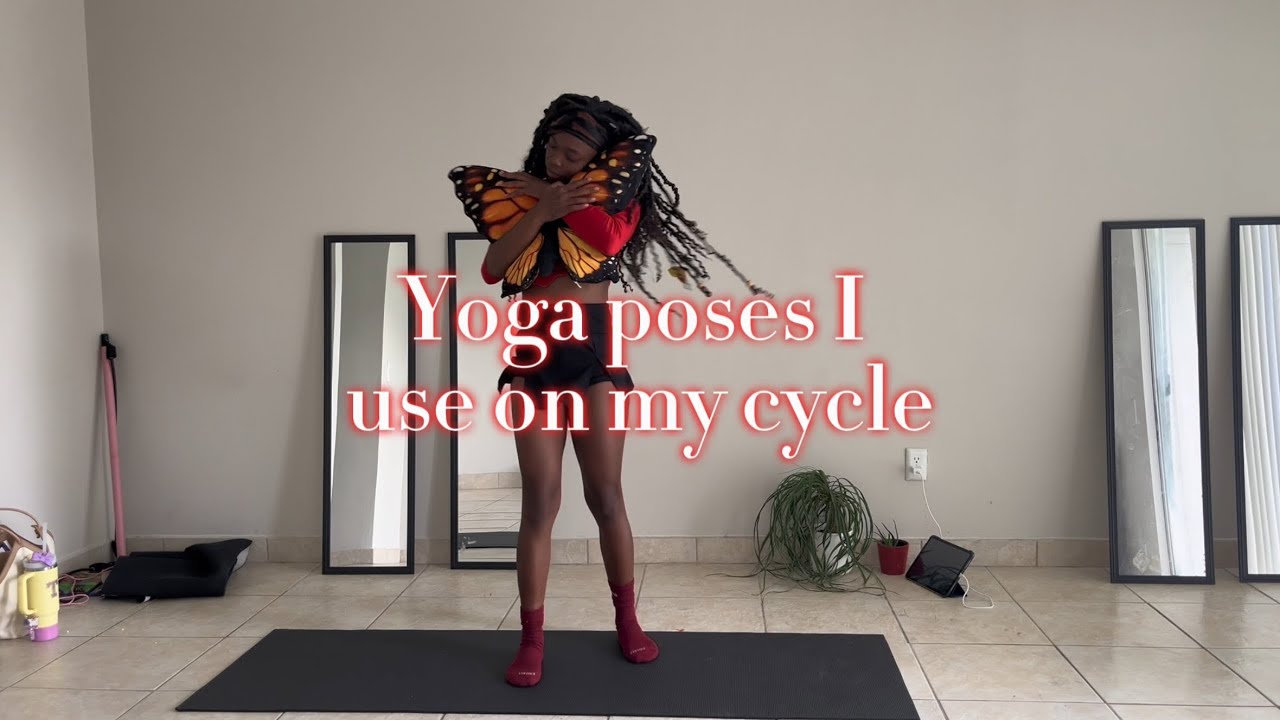 Yoga poses I use on my cycle.