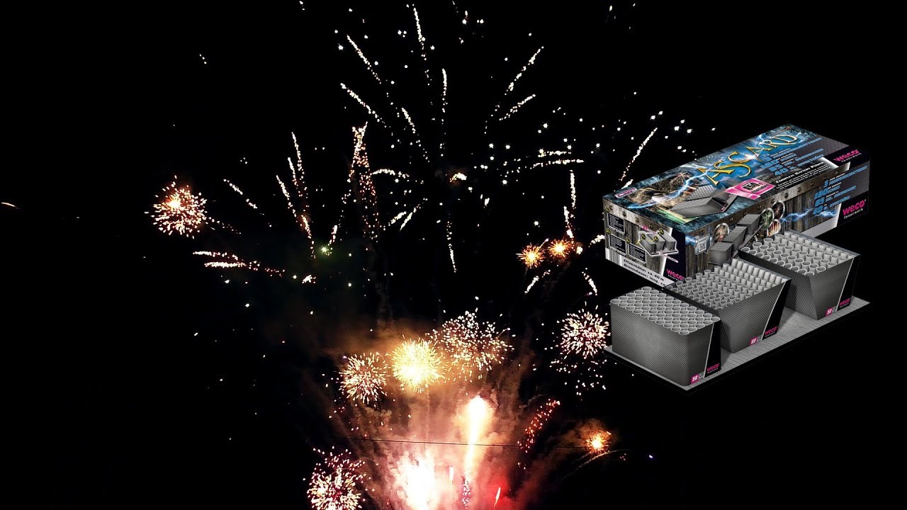 Weco Asgard | 180 Schuss Verbundfeuerwerk | Neuheit 2018