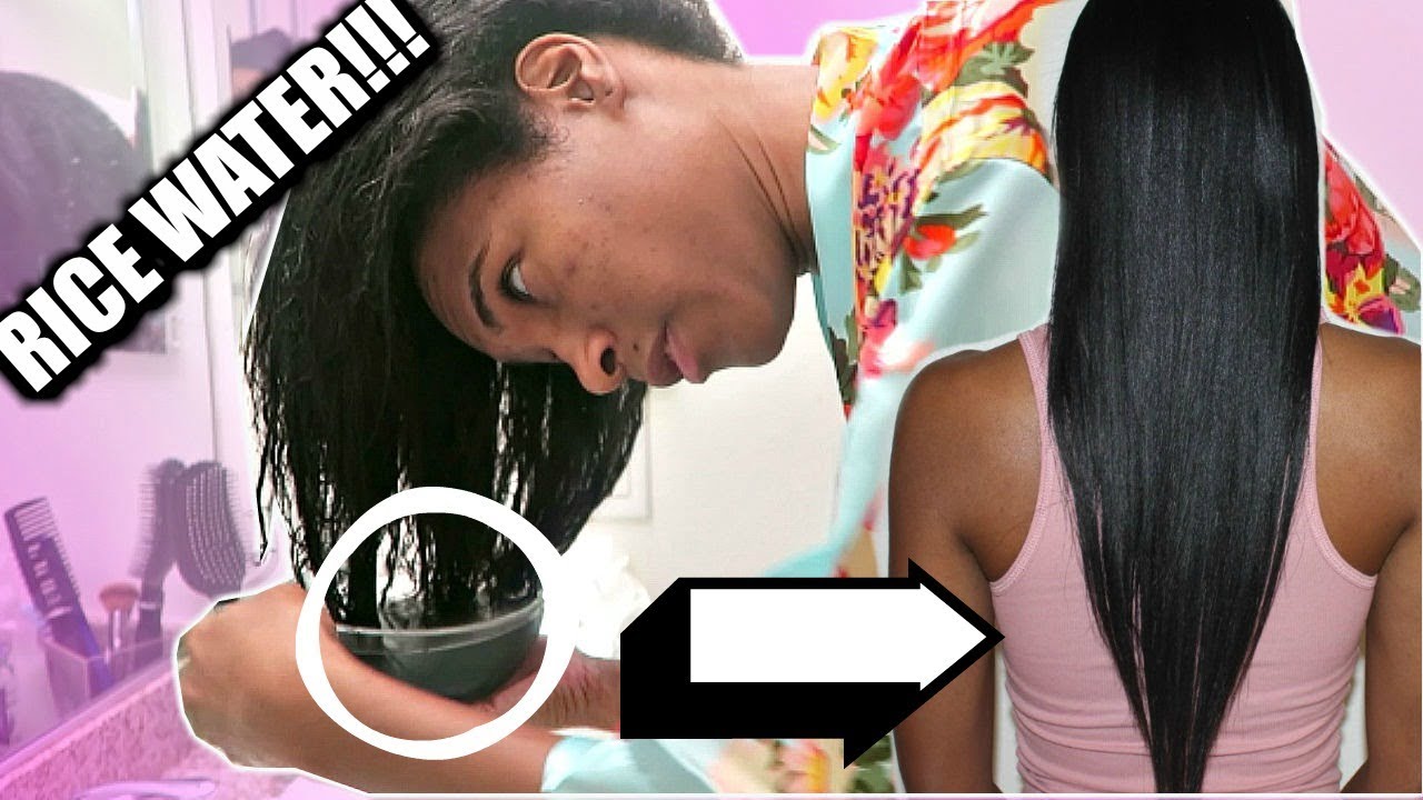How To Grow Your Hair With Rice Water..But FAIR WARNING!