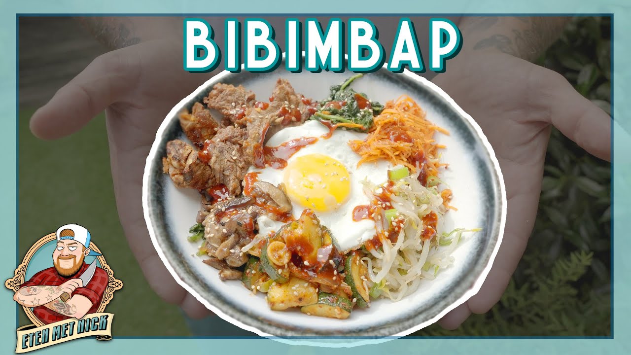 Gezondste gerecht ooit bij EtenmetNick? KOREAANSE BIBIMBAP! | EtenmetNick | How to
