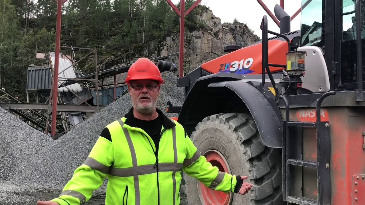 Hitachi ZW310-6 - Damåsen Pukkverk