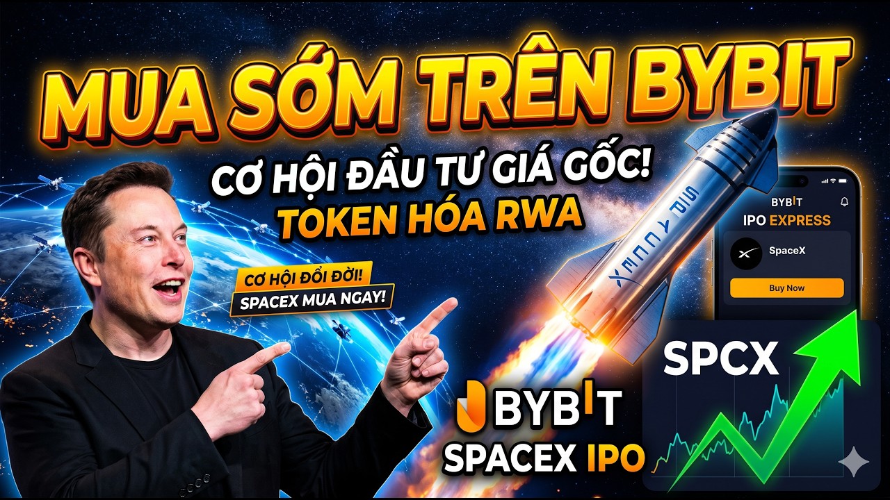 Si&ecirc;u Bom Tấn SPACEX IPO: C&aacute;ch Mua Sớm Gi&aacute; Gốc Qua Bybit Đừng Bỏ Lỡ!