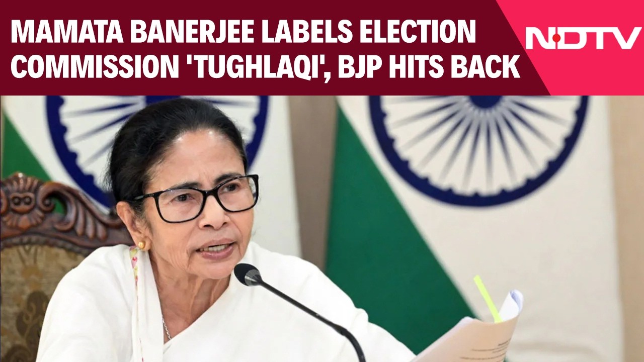 TMC Vs BJP | Mamata Banerjee Labels Election Commission 'Tughlaqi'; BJP Calls Her 'Jamaat's B-Team'