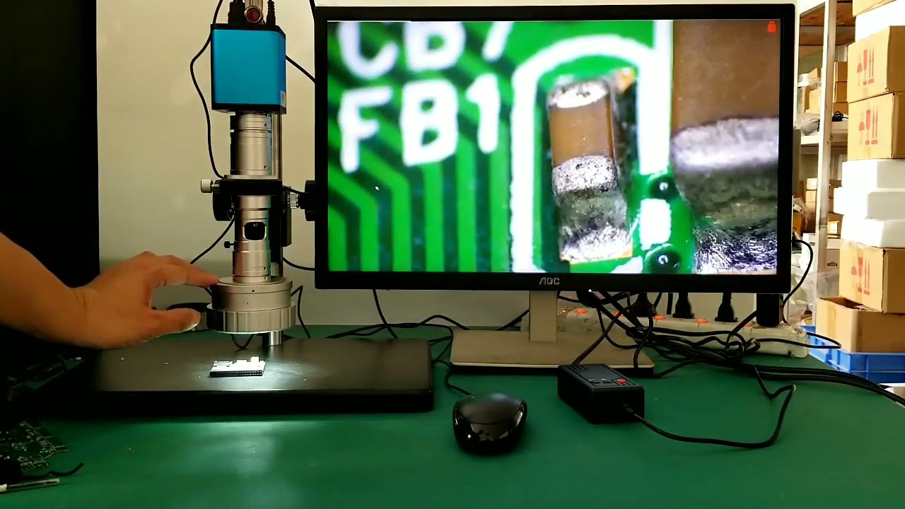 Lapsun 3D C MOUNT LENS + Sony Sensor IMX290 60FPS 1080P Industry Camera Microscope Set