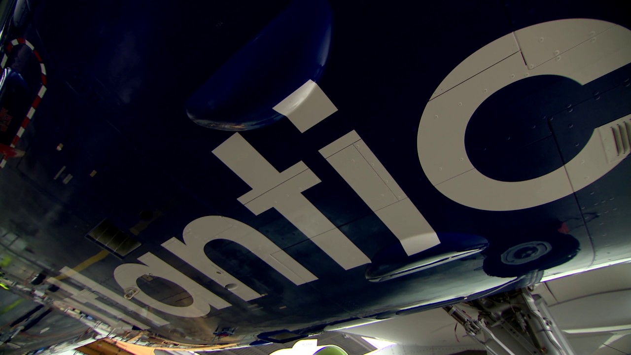 A320 assembly time-laps - Atlantic Airways