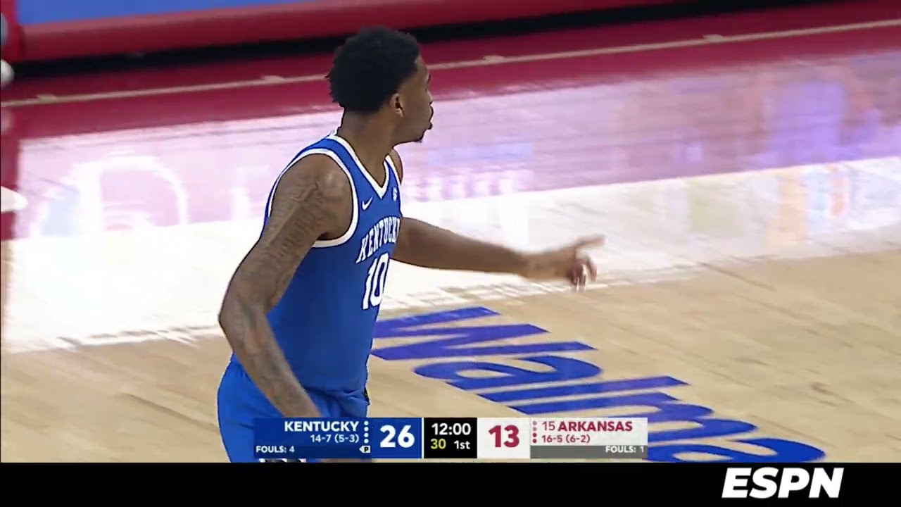 MBB: Kentucky 85, Arkansas 77
