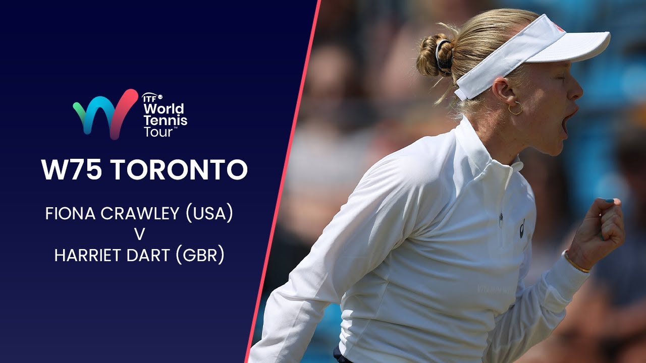 Fiona Crawley (USA) v Harriet Dart (GBR) | W75 Toronto | Highlights | ITF