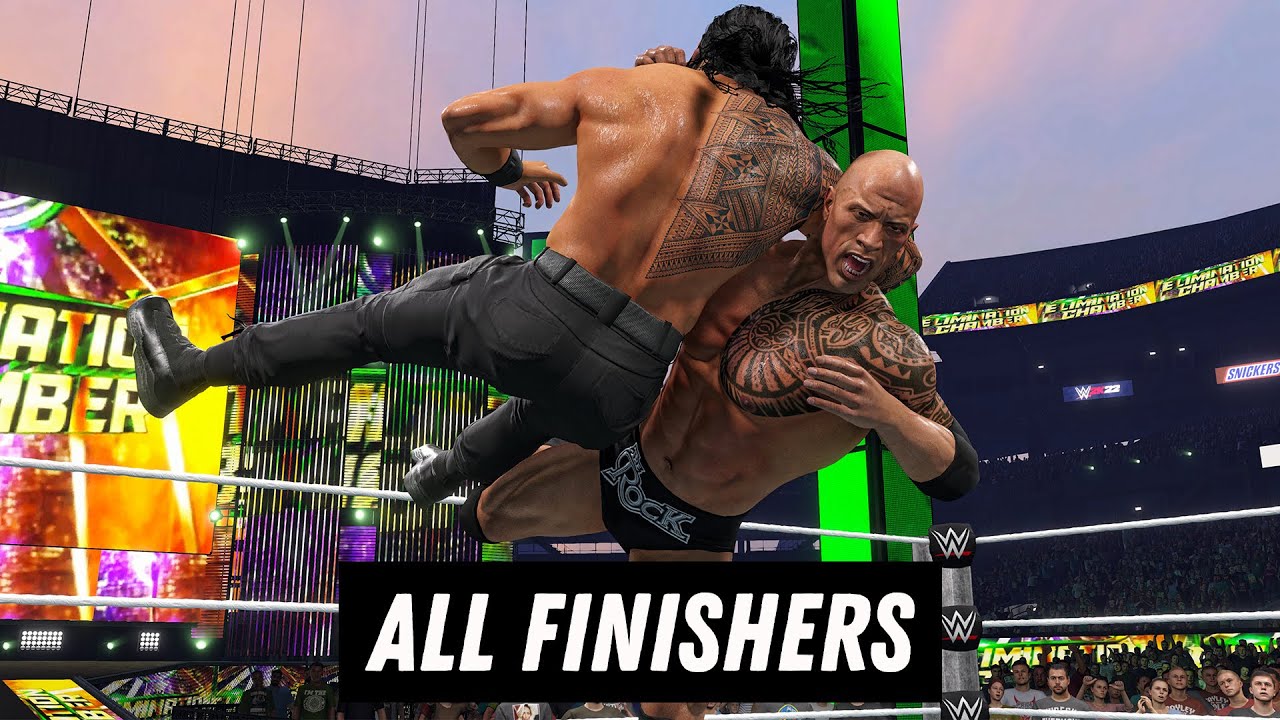 WWE 2K23: ALL Finishers
