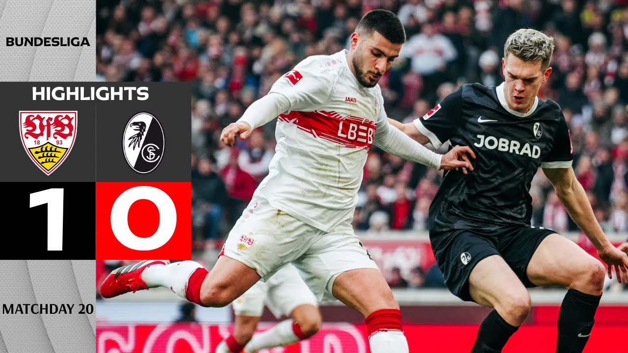 Stuttgart - Freiburg | 1-0 | Highlights | Bundesliga 2025-26 | stuttgart freiburg