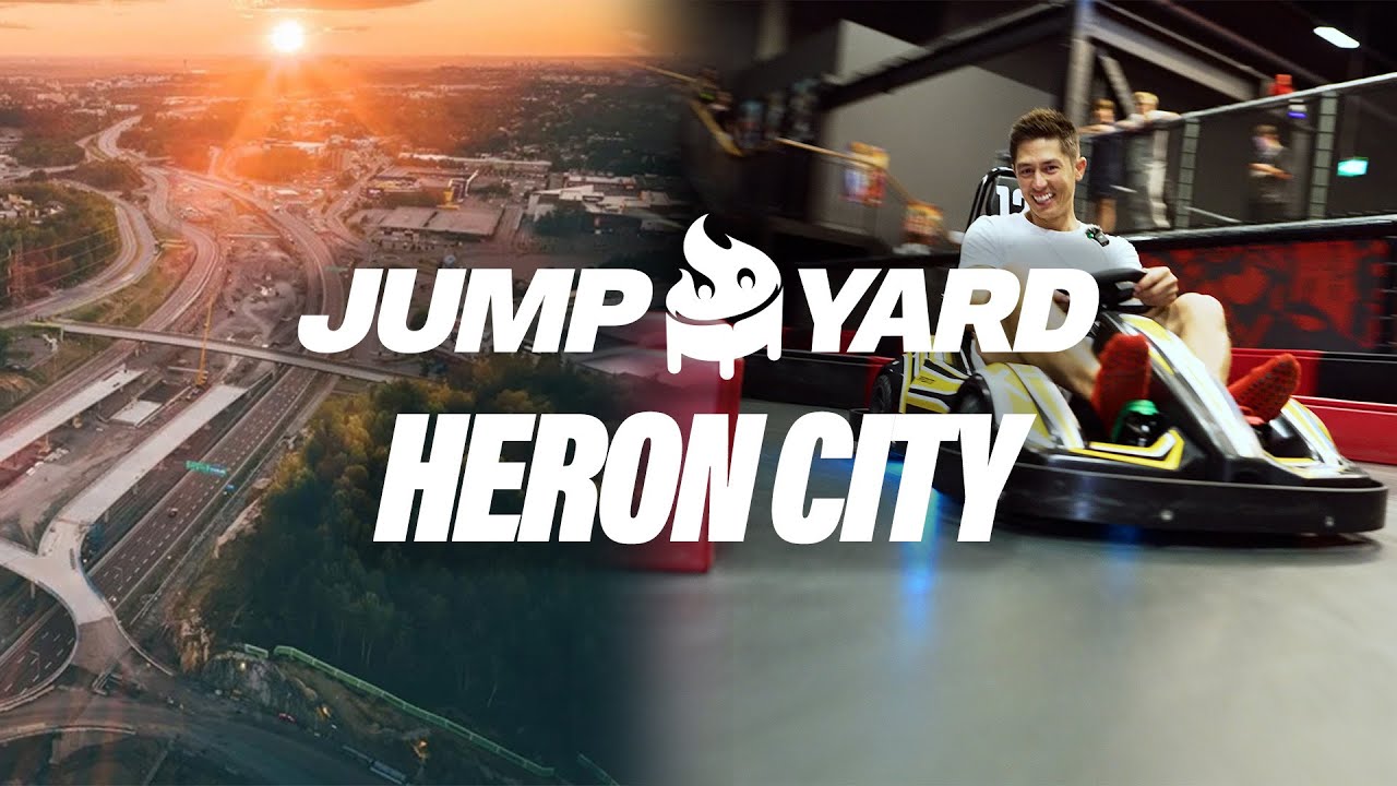 JumpYard Heron City - Följ med Alex Hermansson genom våran park i Heron City
