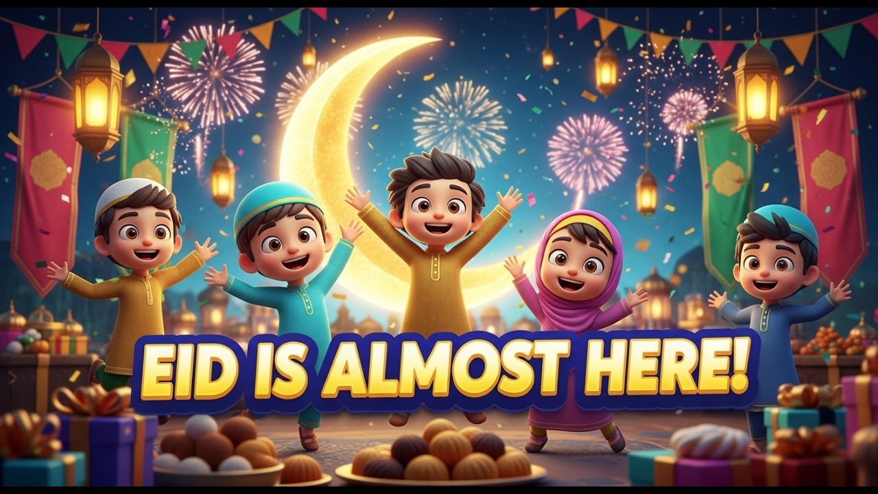 Eid Is Almost Here! 🌙🎉 | Ramadan Ending Celebration for Kids