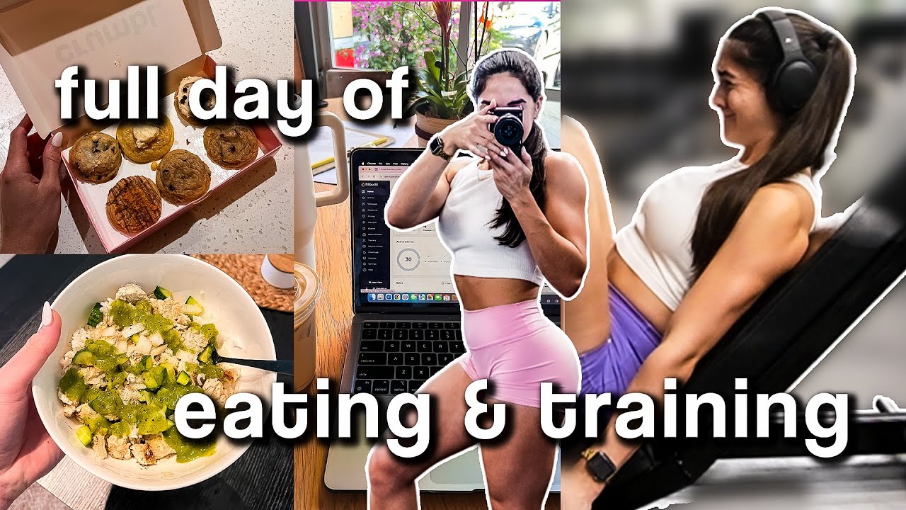 DAY IN THE LIFE: what i eat, leg day, & cheat meals!!
