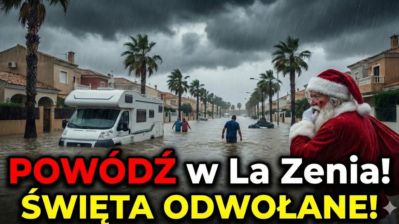 Powódź w Hiszpanii !!! 🎅 Święto w La Zenia odwołane 👎👎👎
