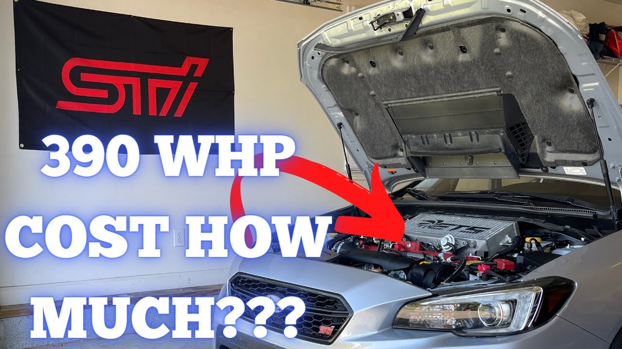 Total Cost 390 WHP Stage 3+ WRX STI | Cobb 20G