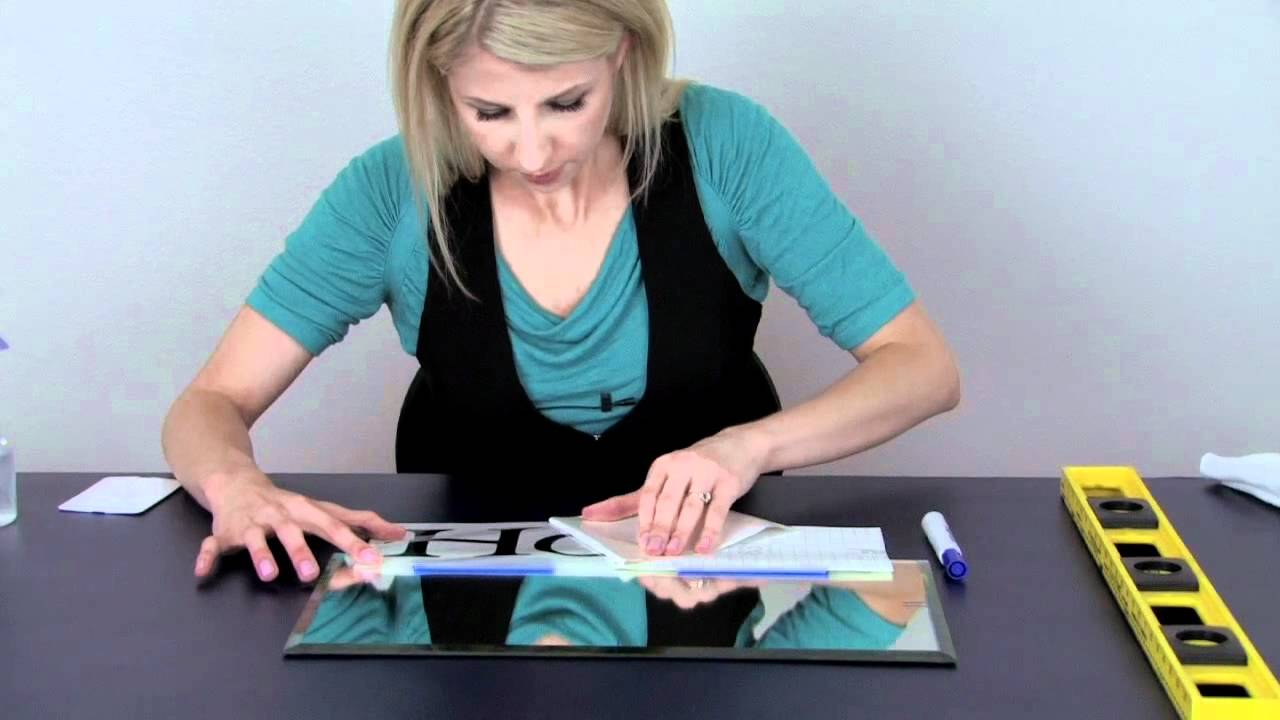 How To Apply Vinyl Lettering Using the 
