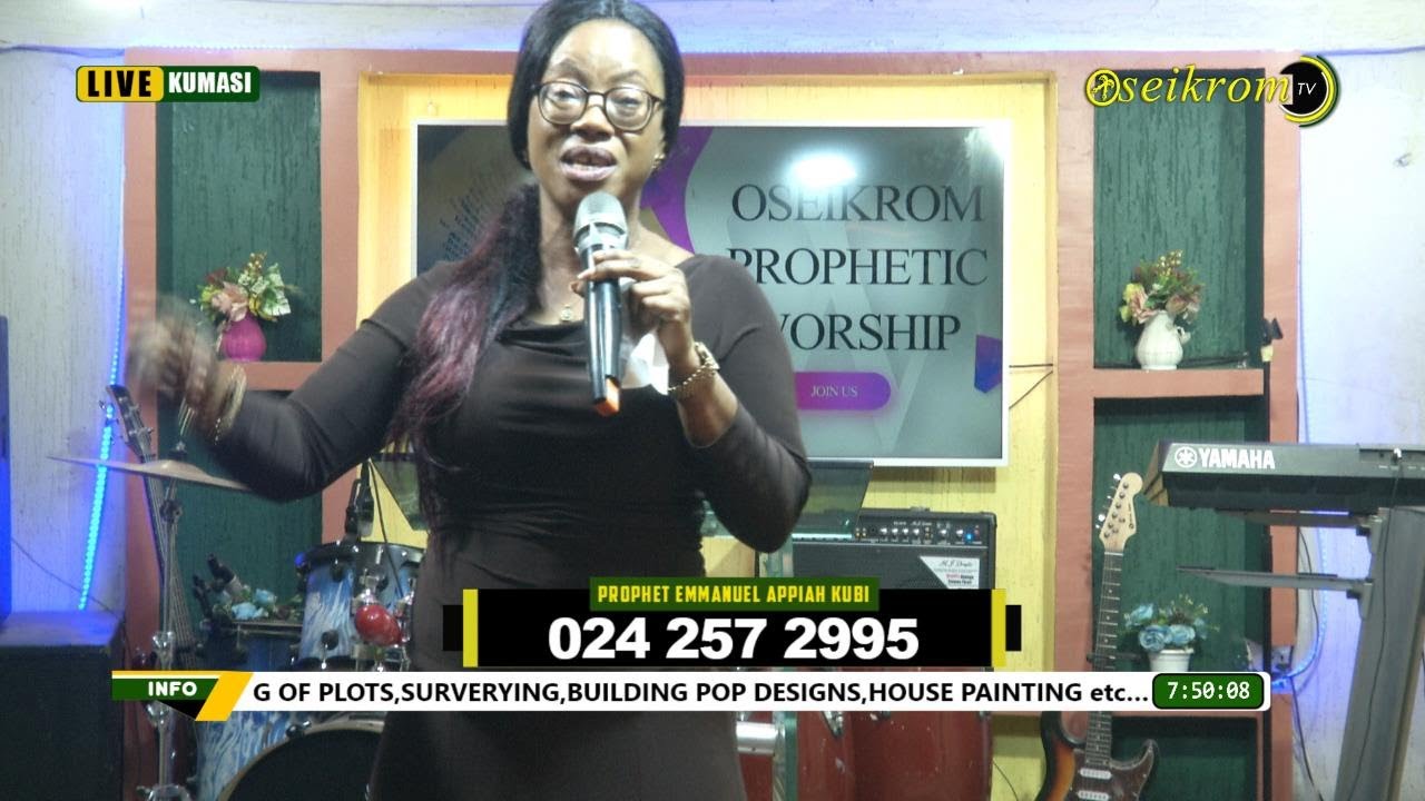 LIVE: OSEIKROM PROPHETIC WORSHIP WITH BOHYEBA JOSHUA ON OSEIKROM TV GHANA || 26/11/2025