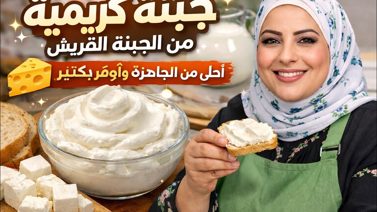 جبنة كريمي بأقل التكاليف تنفعك للمدرس وسحور رمضان وعلي قد الايد 
