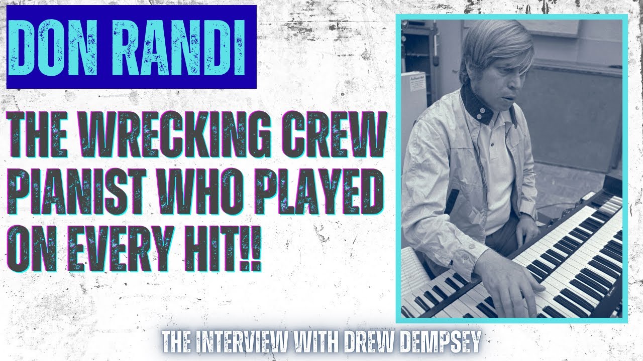 Don Randi of “The Wrecking Crew” The Interview on The Roundtable with Drew