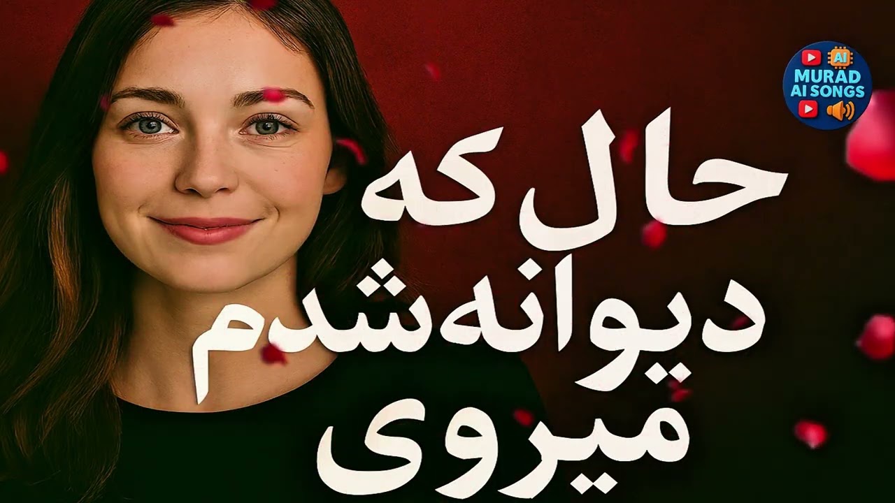 آهنگ فارسی ، حال که دیوانه شدم میروی ، به صدای (هوش مصنوعی  ) تنظیم @Murad AI songs 