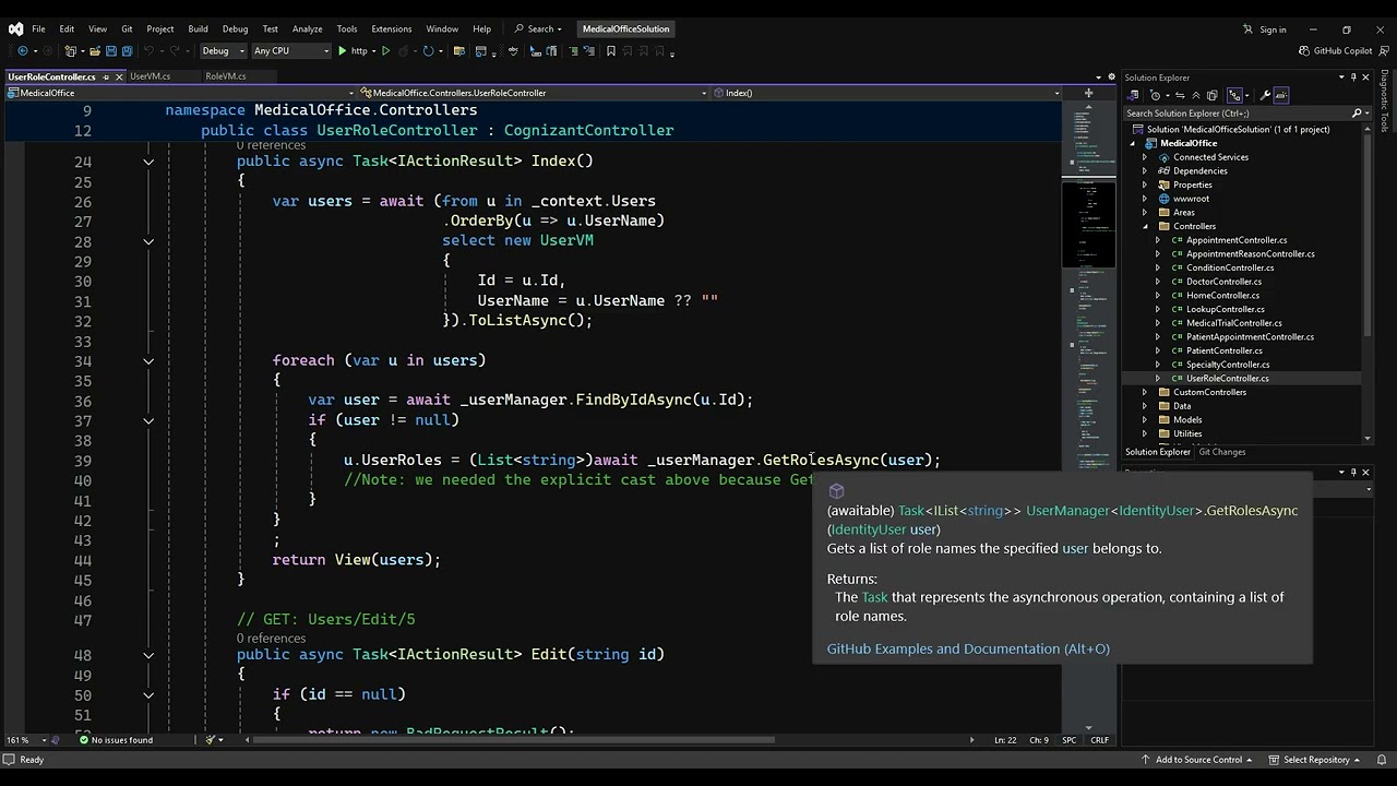F25 PROG1322 12.5 — Шаг 24 — Базовое управление ролями пользователей