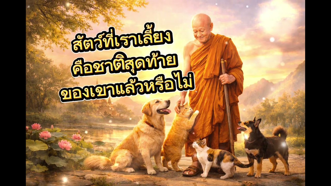 สัตว์ที่เราเลี้ยงคือชาติสุดท้ายของเขาหรือไม่