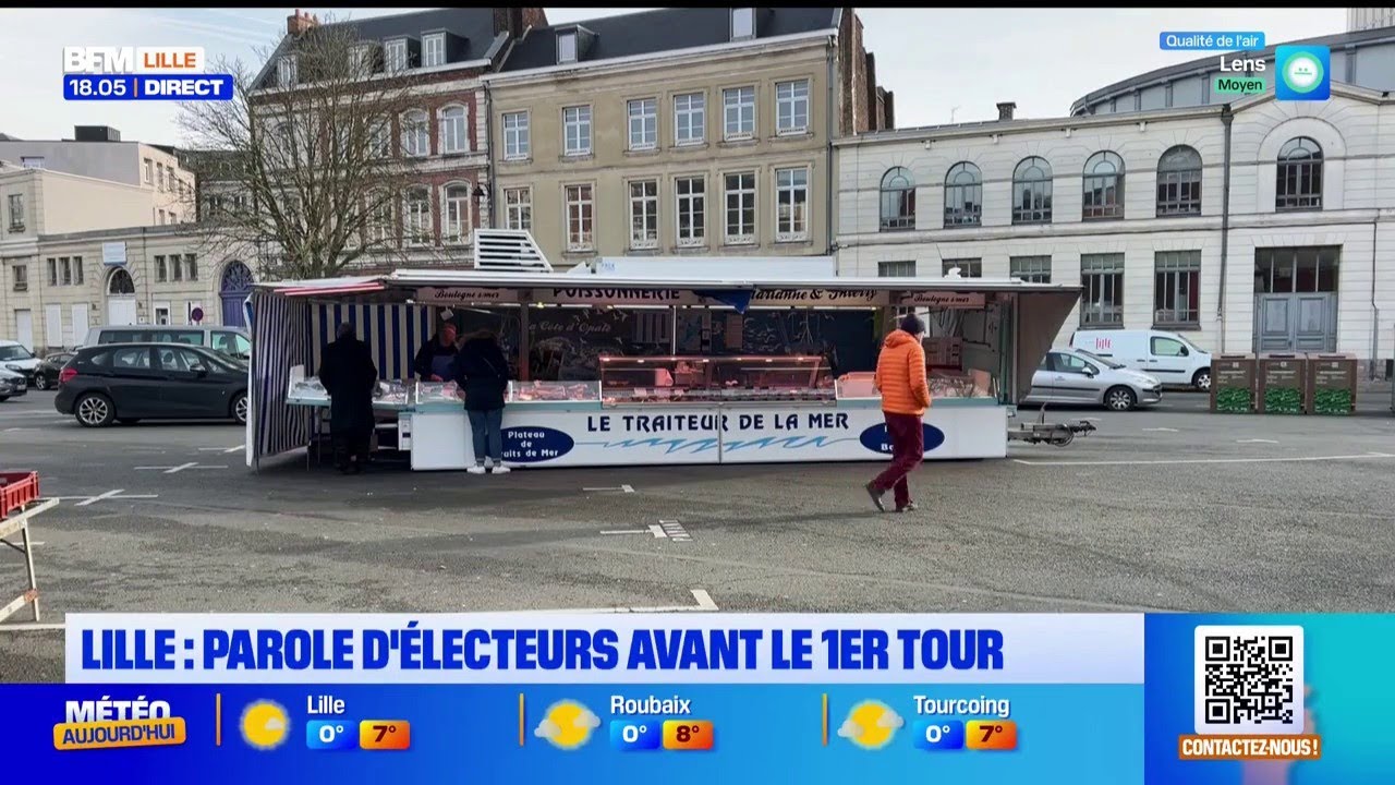 Lille : parole d'électeurs avant le 1er tour