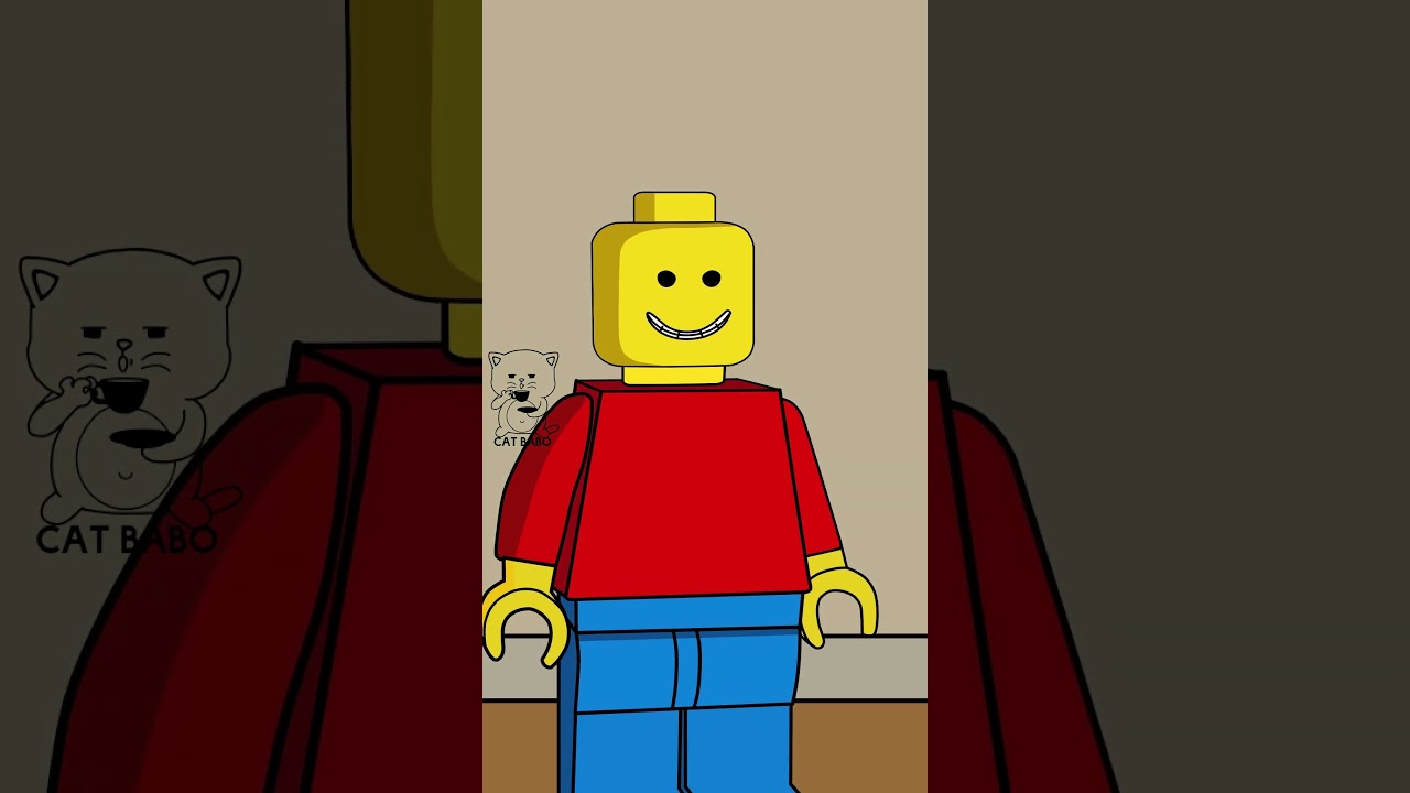 When You Step on a LEGO... That Hurts so much.. 😢 (Animation meme) #shorts