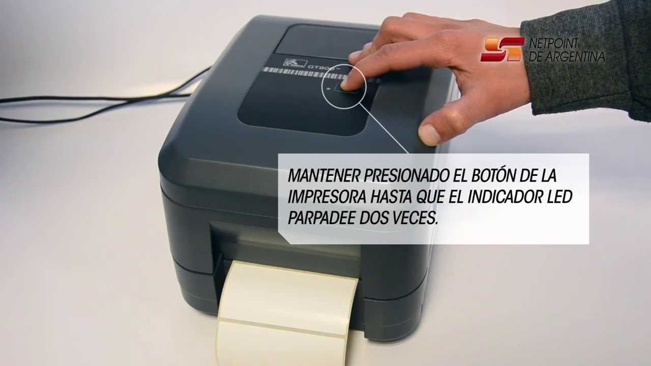 Impresoras Zebra - Configuración manual