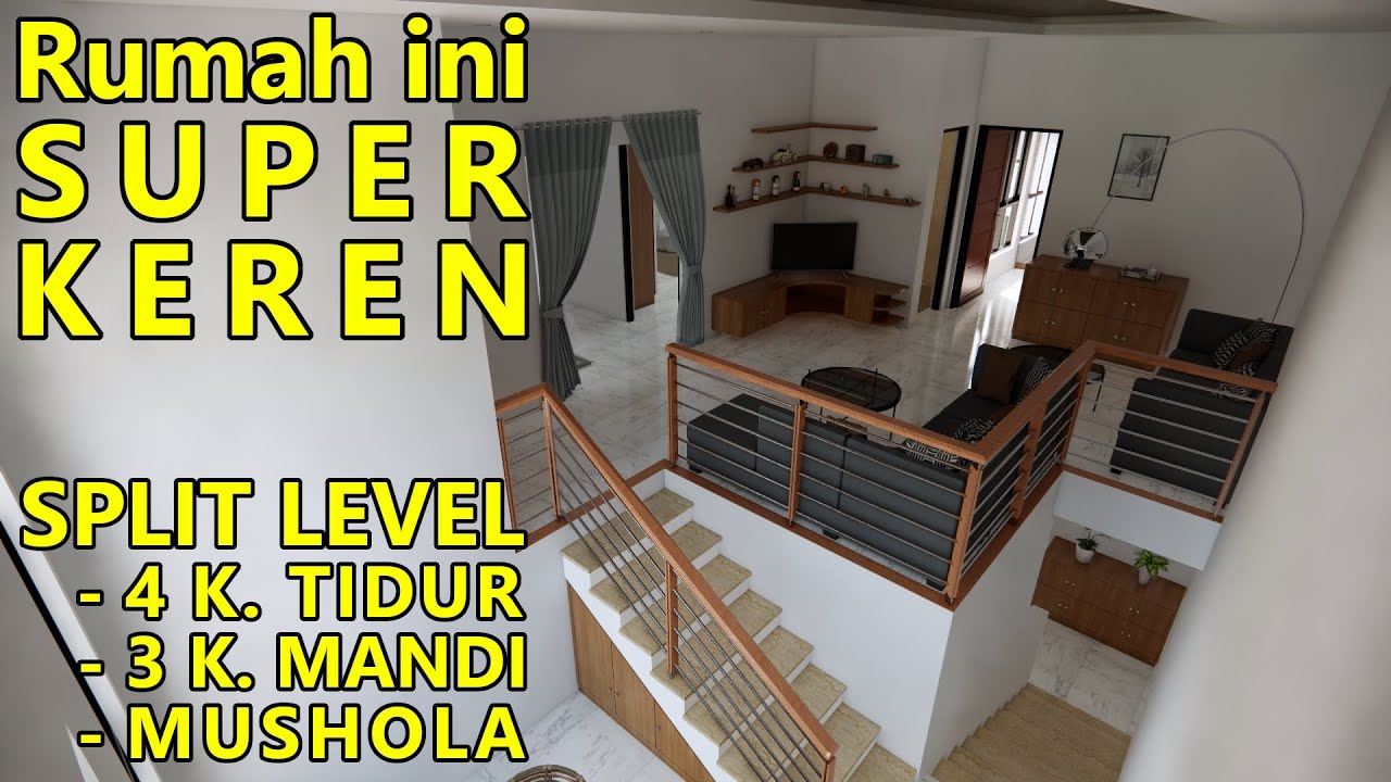 Rumah Split Level Idaman Banyak Orang