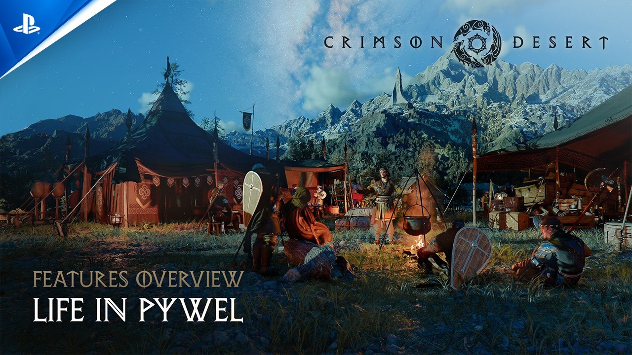 Crimson Desert - Visão Geral dos Recursos #3: Vida em Pywel | PS5