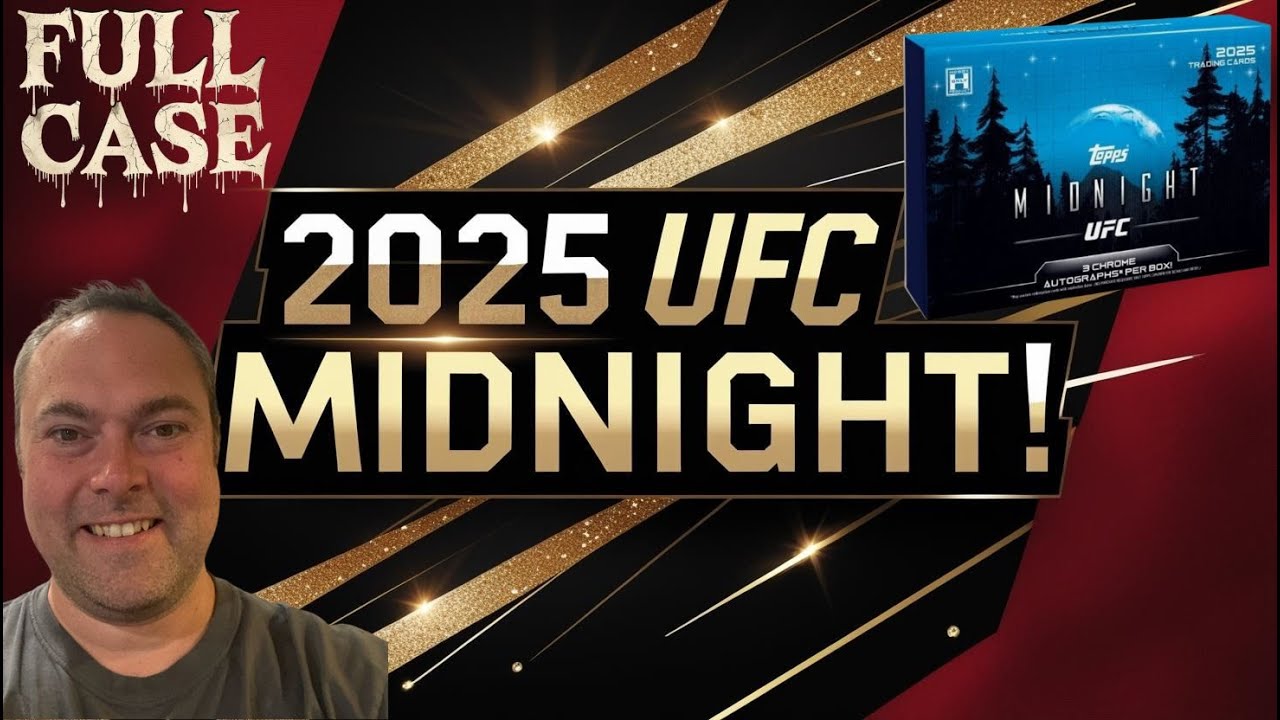 НОВИНКА! 2025 Topps MIDNIGHT UFC &mdash; ПОЛНЫЙ РАЗБОР!