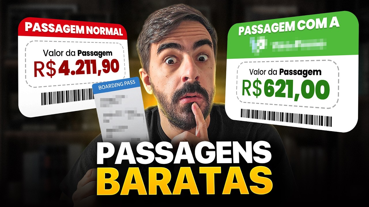 ESTRATÉGIAS PRA COMPRAR PASSAGEM AÉREA BARATA em 2026 | DICAS pra encontrar VOOS com MENORES PREÇOS