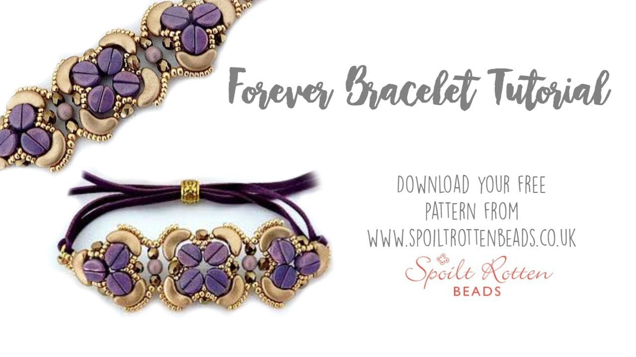 Forever Bracelet with Kos Par Puca Beads