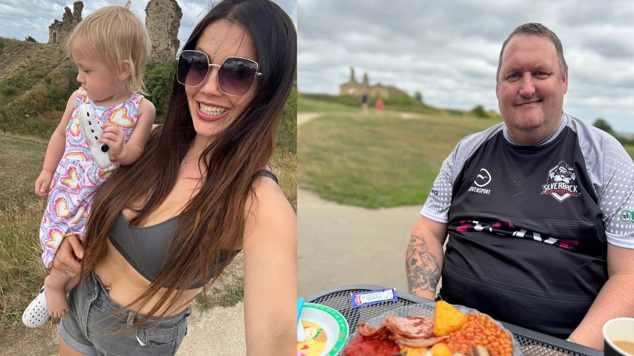 I had Breakfast at RUINS of historic YORKSHIRE CASTLE SANDAL CASTLE