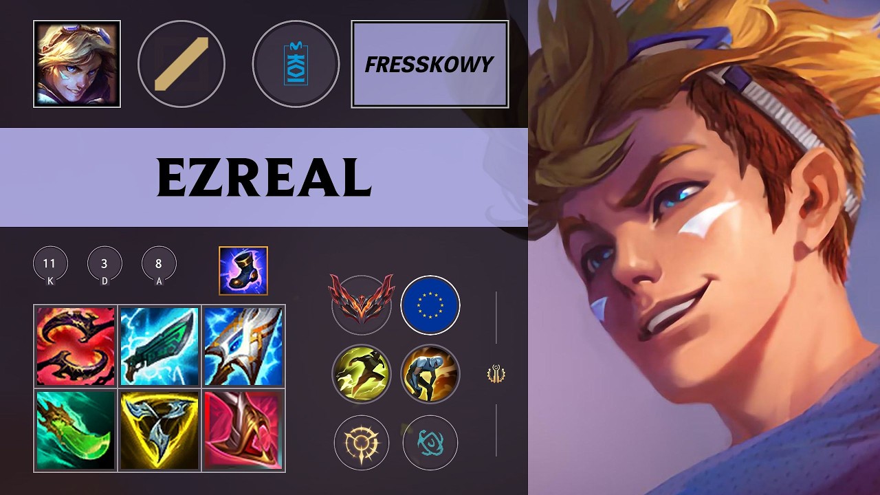 (MKF Fresskowy) Ezreal Mid vs Syndra - EUW Grandmaster Patch 26.10