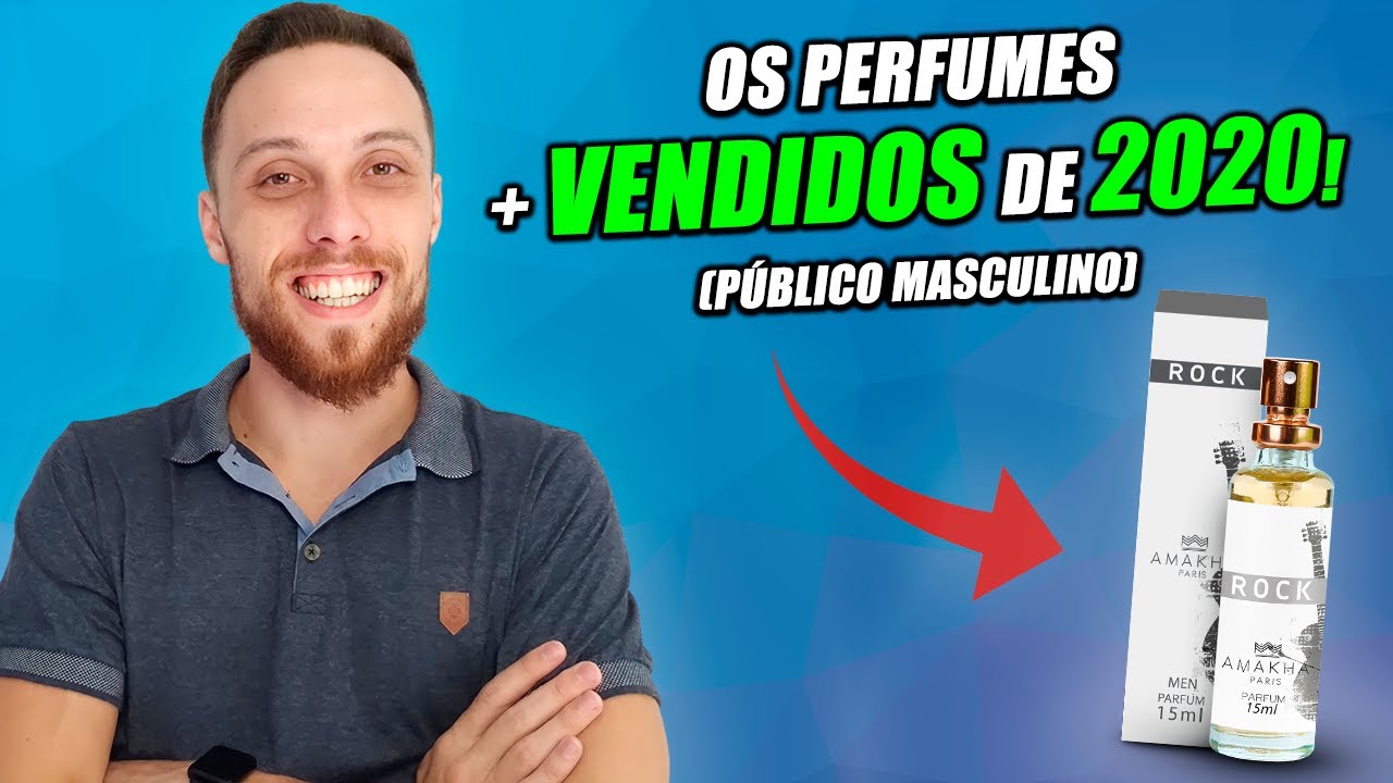 TOP 10 - Perfumes Masculinos Mais Vendidos da Amakha Paris em 2020 | Bruno Deschamps